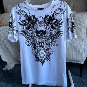 Zara skull/crow shirt
